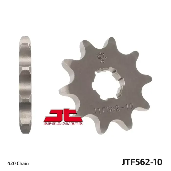 Echt Ritzel 10Z 420 Grobverzahnt 3,5 Innen Ø 13/16