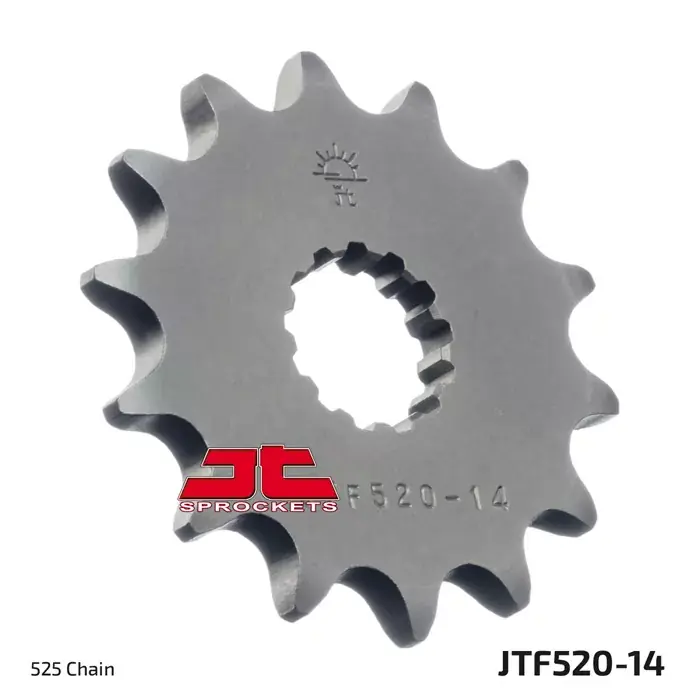 Echt Ritzel 14Z 525 feinverzahnt Innen Ø 21,6/25