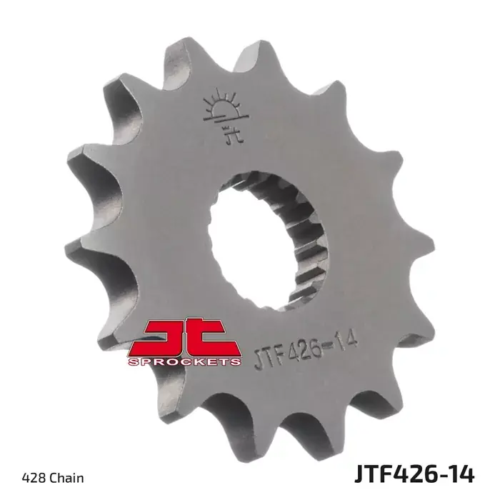 Heißes Angebot Ritzel 14Z 428 Feinverzahnt Innen Ø 18/20