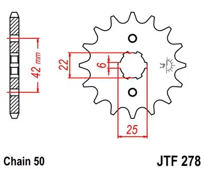 Ritzel 15Z 530 Grobverz. 6 Innen Ø 22/25 Must-Have