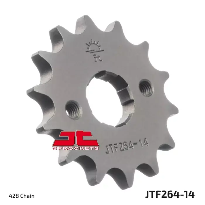 Ritzel 14Z 428 Grobverzahnt Ø18/20 Echt