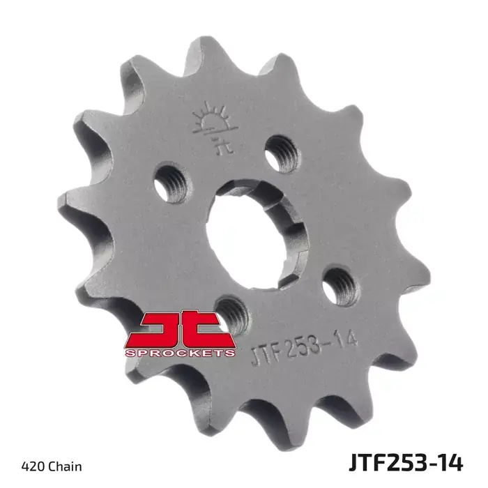 Ritzel 14Z 420 Grobverzahnt Innen Ø 15/17 Echt