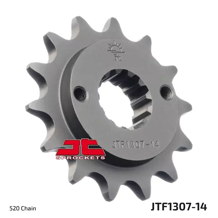 Geprüft Ritzel 14Z 520 Feinverzahnung Innen Ø 22/25