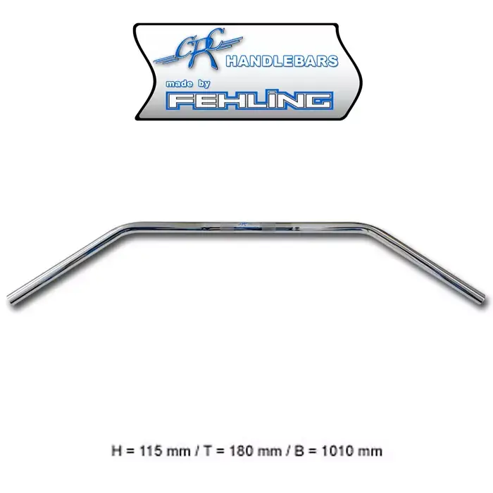 Wochenendangebot Fehling 1-Zoll Lenker Flyer Bar Chrom mit Kerbe