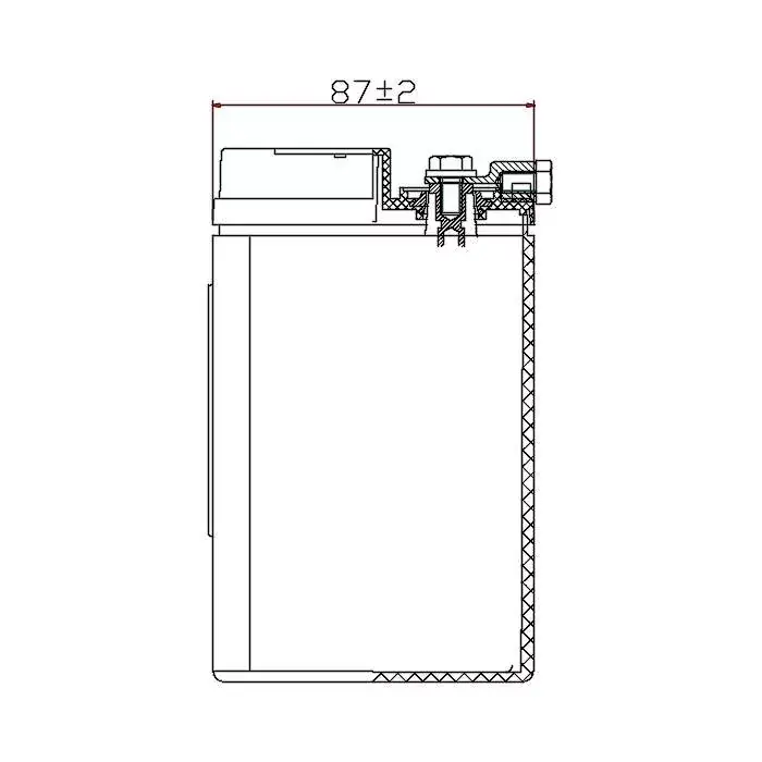 Ausverkauf Nitro HVT-03 Motorrad Batterie 12AH MF geschlossen passend für Harley Davidson und Buell