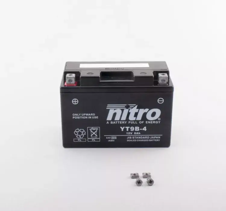 Sonderangebot Nitro GEL Batterie YT9B-BS / YT9-B4 8Ah geschlossen