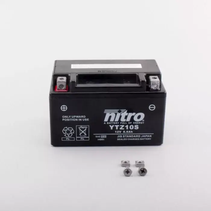 Billig Nitro YTZ10S GEL Batterie 8,6Ah DIN 50901 geschlossen