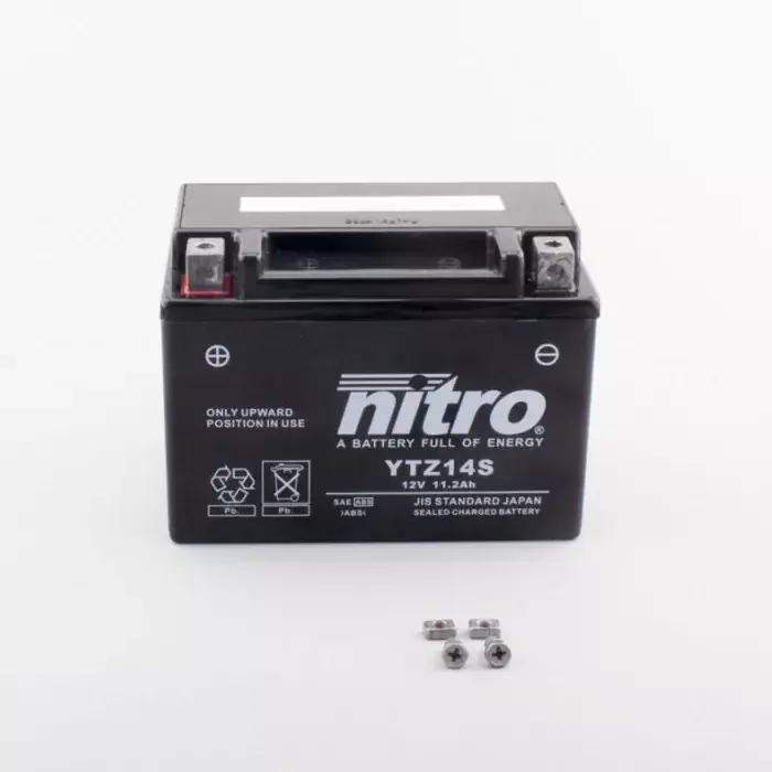 Garantierte Lieferung Nitro YTZ14S GEL Batterie 11,2Ah DIN 51101 geschlossen