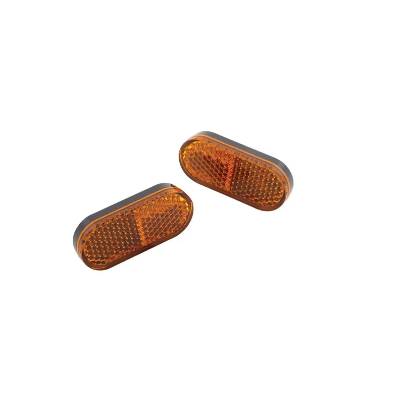 Knallerangebot HIGHSIDER smart Rückstrahler, gelb, E-geprüft, mit selbstklebender Folie