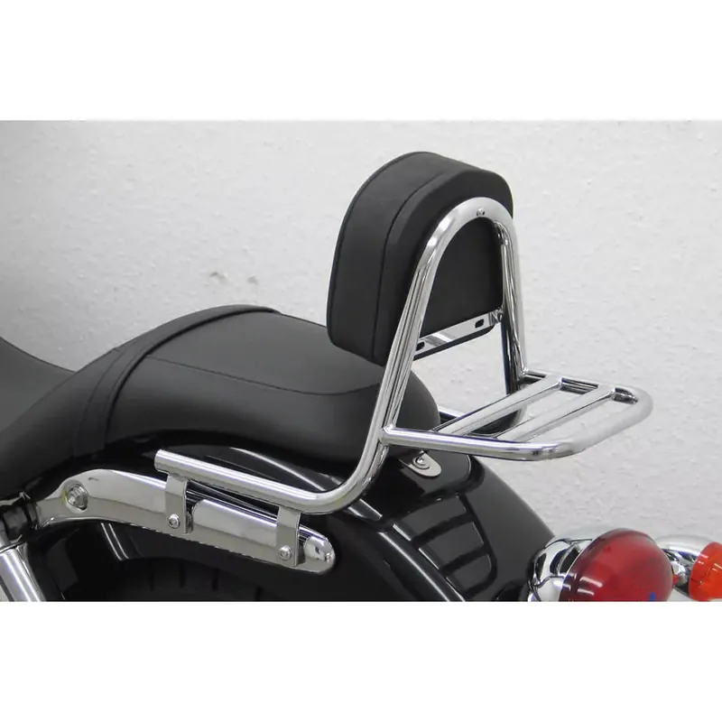 Garantierte Lieferung FEHLING Sissy Bar mit Kissen und Gepäckträger passend für Triumph Speedmaster 2008-
