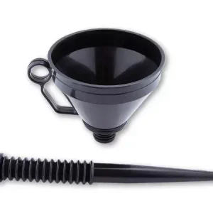 Sichere Zahlung SHIN YO Trichter mit flexiblem Hals, schwarz