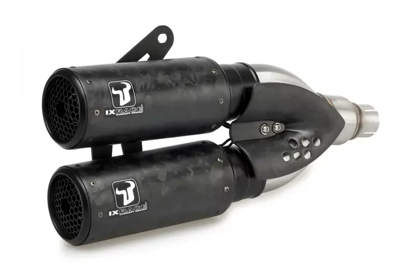 Garantierte Lieferung IXRACE DCX2 Carbon forged Endschalldämpfer passend für X-ADV 750