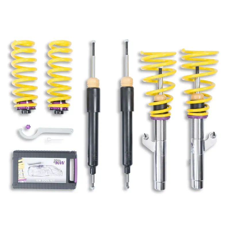 KW Gewindefahrwerk V1 inox passend für BMW 1er (E87) 187, 1K4 02/2003–12/2013 Top-Angebot