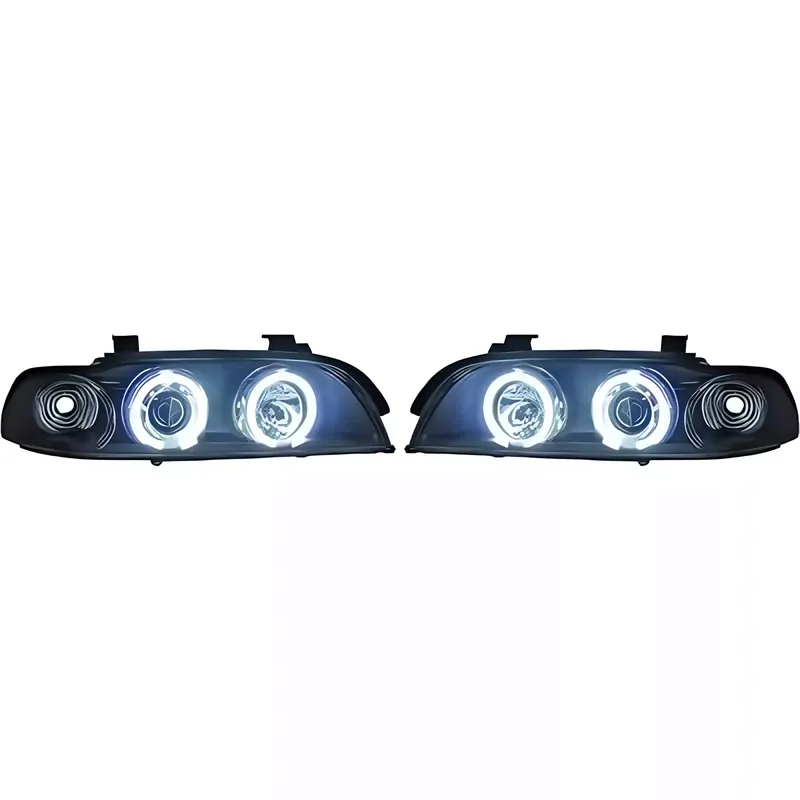 DIEDERICHS Hauptscheinwerfersatz CCFL Angel Eyes passend für BMW E39 Finale Aktion