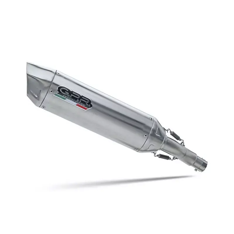 Echt GPR Furore-X Inox Slip-On Auspuff passend für BMW F 800 R 2015-2016