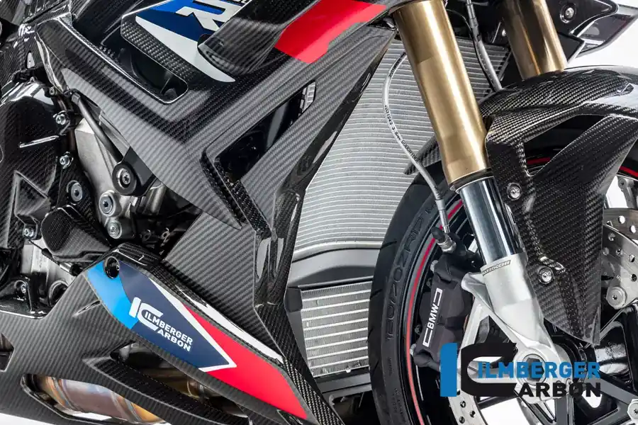 Billig Ilmberger Carbon Wasserkühlerabdeckung rechts passend für BMW S1000R 2021-