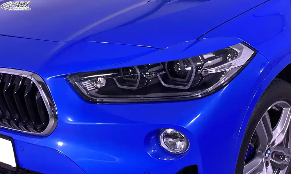 RDX Scheinwerferblenden passend für BMW X2 (F2X / F39 / 2017+) Böser Blick Günstig