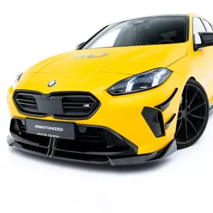 Garantierte Lieferung Prepreg Carbon Street+ Spoilerlippe Front Ansatz passend für BMW M135i / 1 M-Paket F70