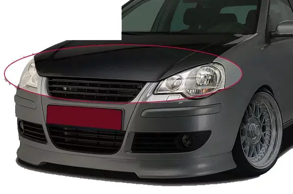 Letzte Chance Motorhaubenverlängerung passend für VW Polo 4 9N