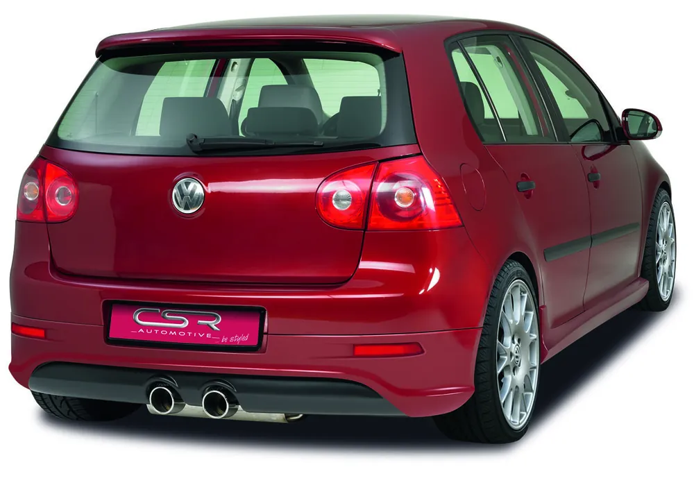 Heckansatz passend für VW Golf 5 Steilheck R32 Look Zertifiziert