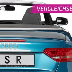 Begrenztes Angebot Hecklippe Carbon-Look passend für Skoda Rapid ab 2012