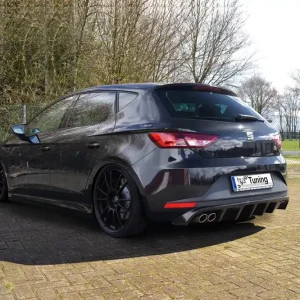 Markenprodukt Heckansatz Heckdiffusor passend für Seat Leon 3 5F