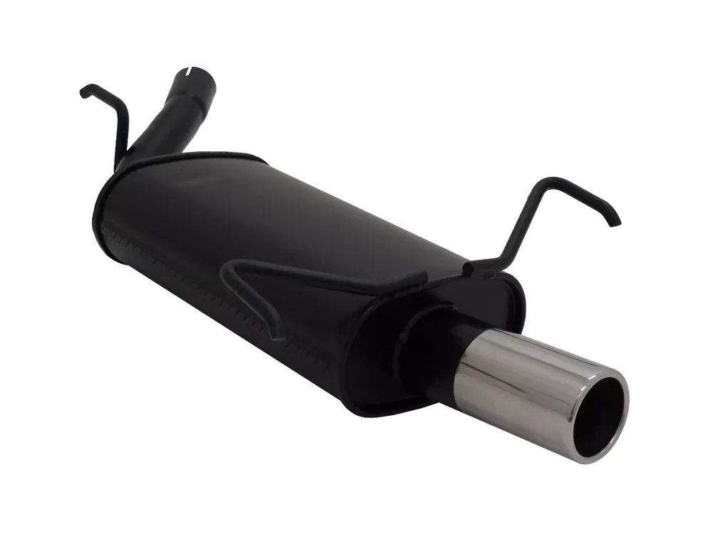 Expressversand Novus Sportauspuff passend für Opel Corsa C 1x76mm Edelstahl