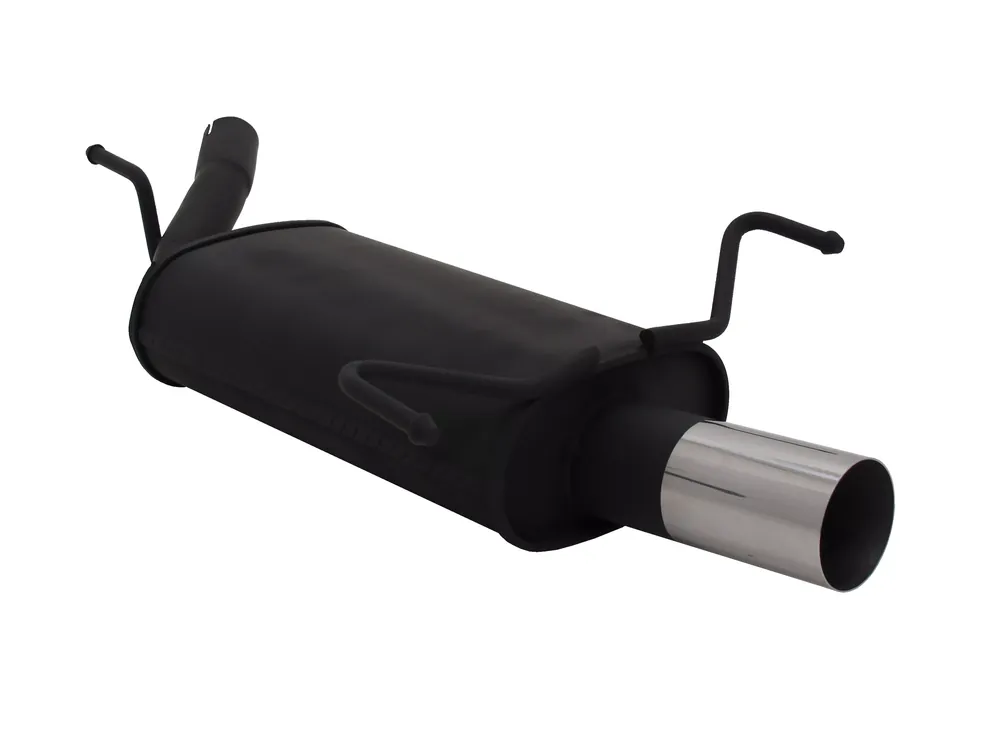 Novus Sportauspuff passend für Opel Corsa C 1x76mm RL-Design Geprüft