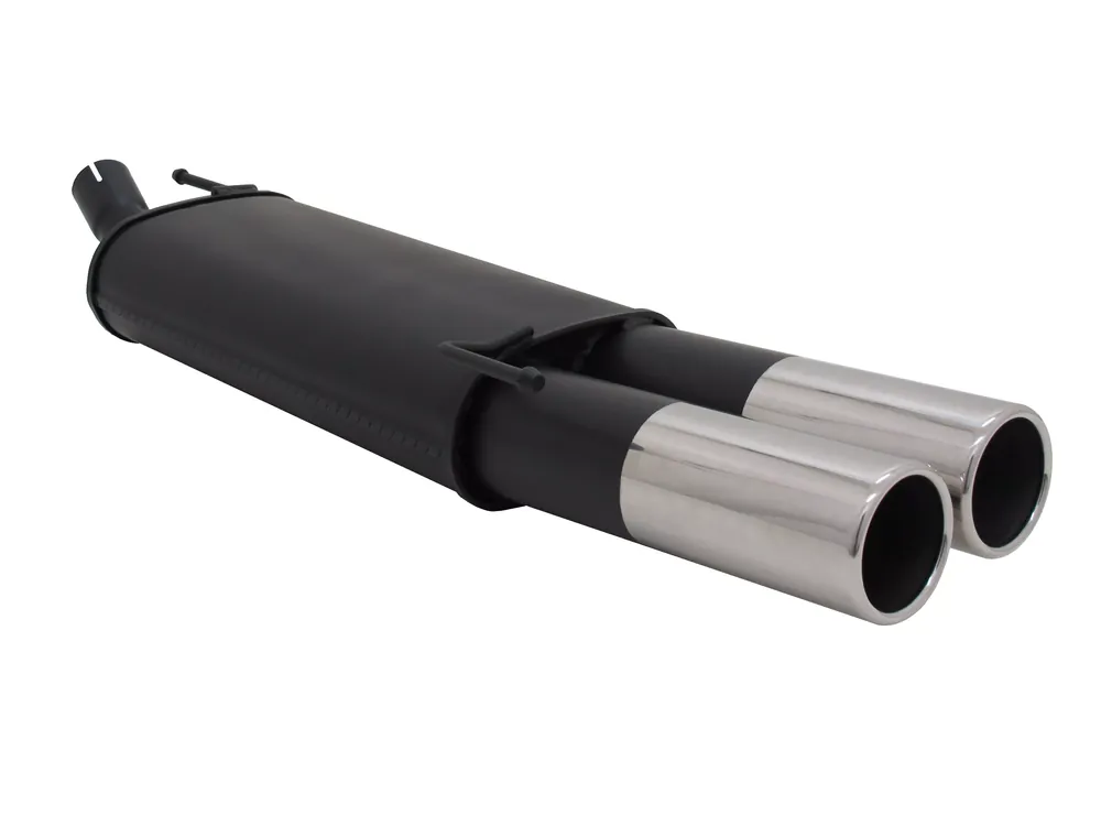 Geprüft Novus Sportauspuff passend für BMW 3er E36 325i 2x90mm