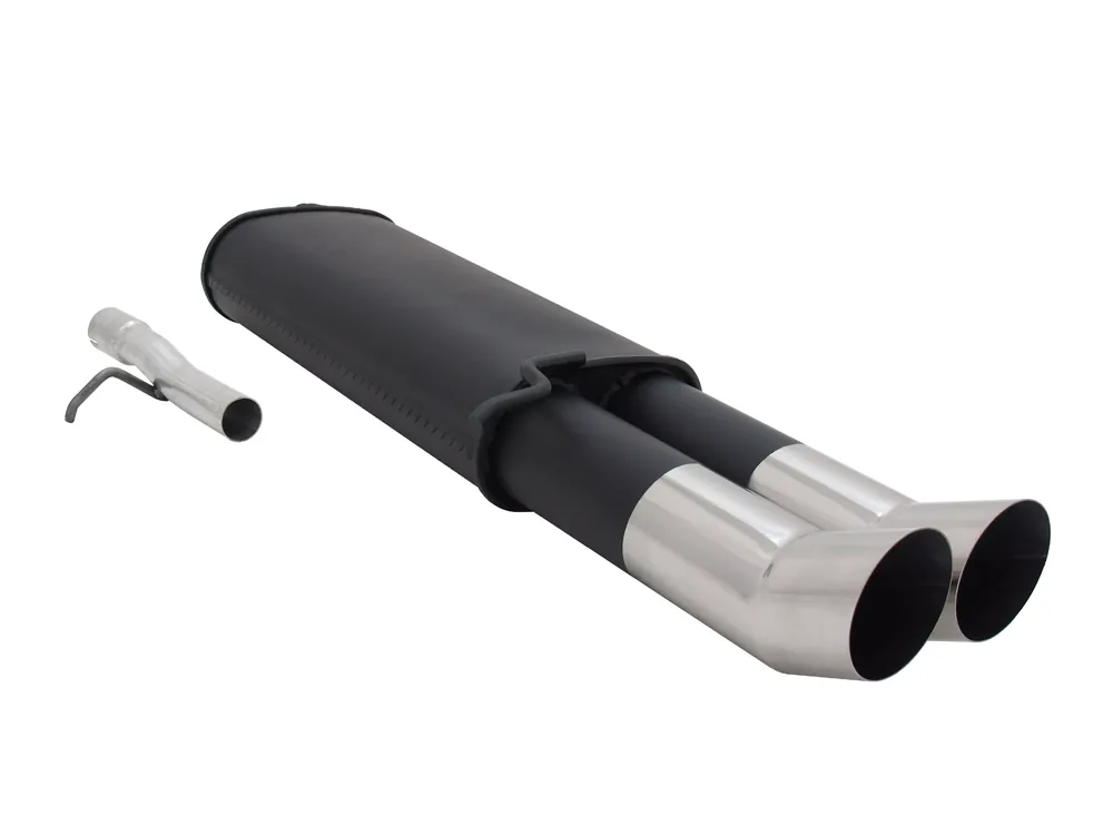 Novus Sportauspuff passend für VW Passat 3B / 3BG 2x90mm DTM Expressversand