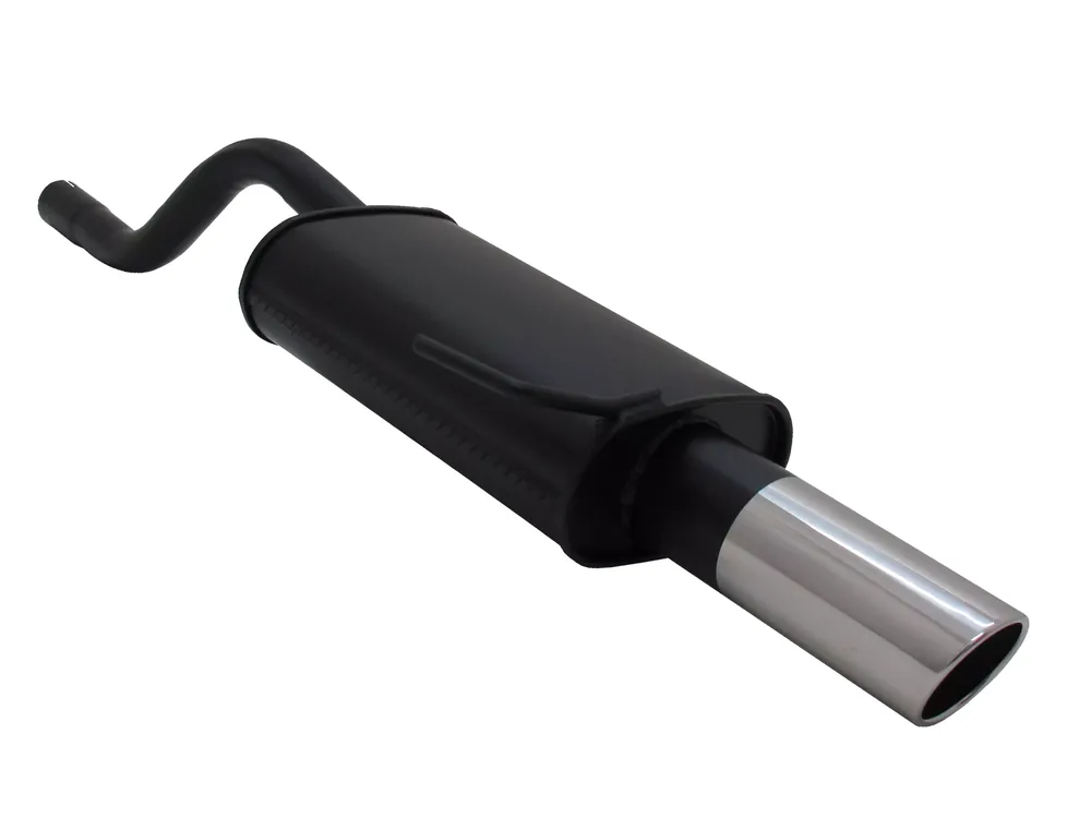 Novus Sportauspuff passend für Renault Clio 2 1x90mm SR-Design Preisreduziert