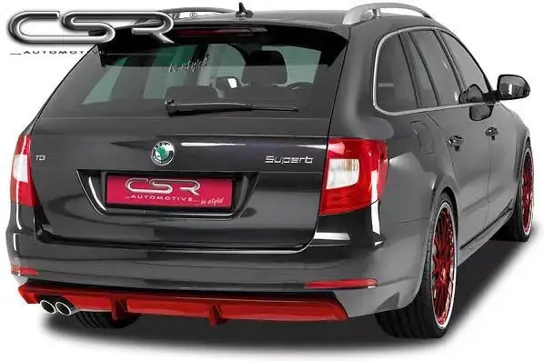 Abverkauf Heckansatz passend für Skoda Superb II 3T 2008-2015