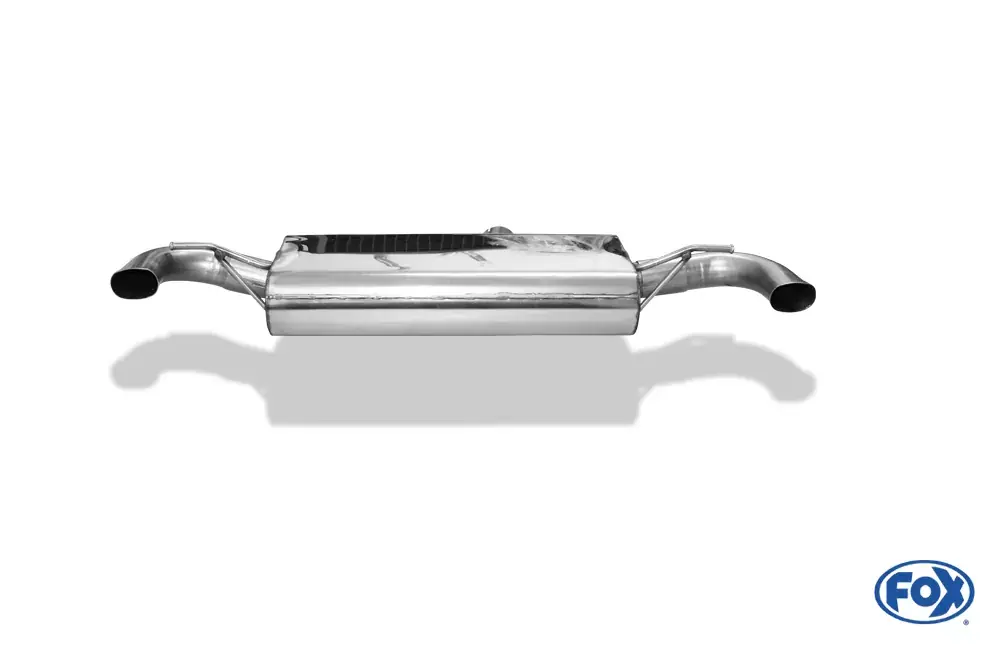 Markenware FOX Endschalldämpfer passend für Mercedes A-Klasse A45 AMG W176/245 ab 2013