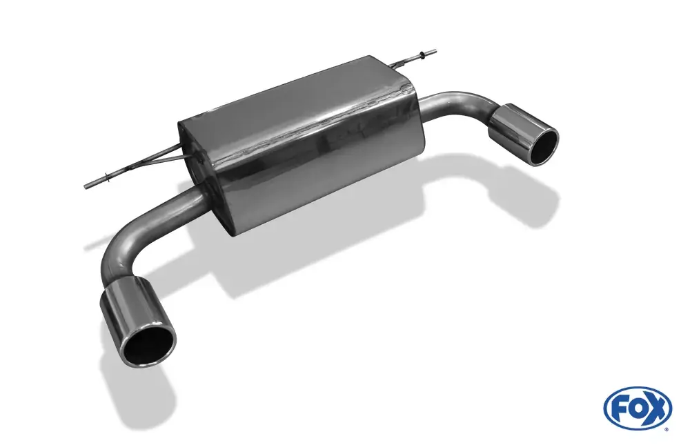Solange Der Vorrat Reicht FOX Endschalldämpfer passend für BMW F23 220i Cabrio – 1x90 Typ 12 rechts/links
