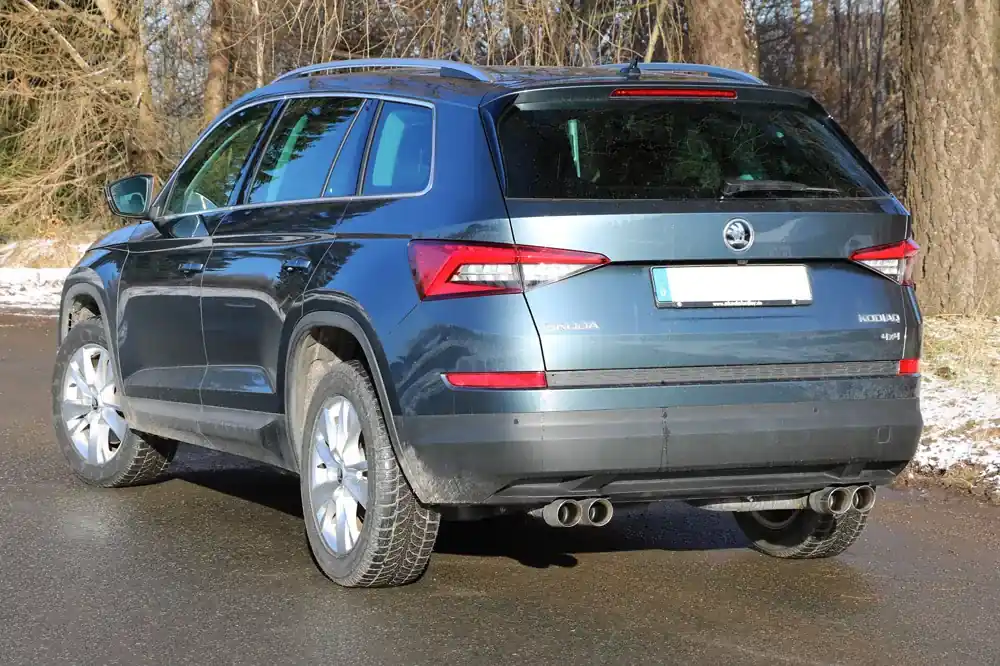 FOX Endschalldämpfer passend für Skoda Kodiaq 4x4 – 2x80 Typ 25 rechts/links Sonderangebot