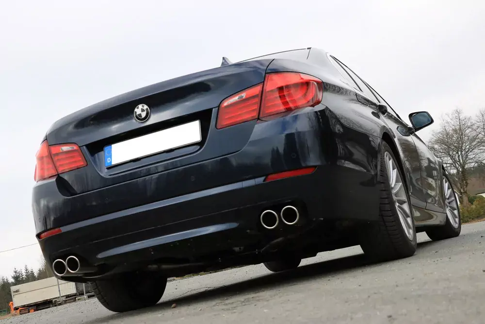 FOX Endschalldämpfer 2x90 Typ 16 rechts/links passend für BMW F10 550i Sichere Zahlung