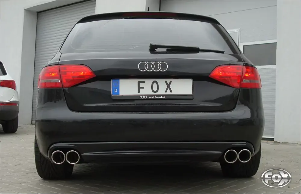 FOX Endschalldämpfer passend für Audi A4/A5 B8 3.2l FSI - 2x90 Typ 17 rechts/links Wochenendangebot
