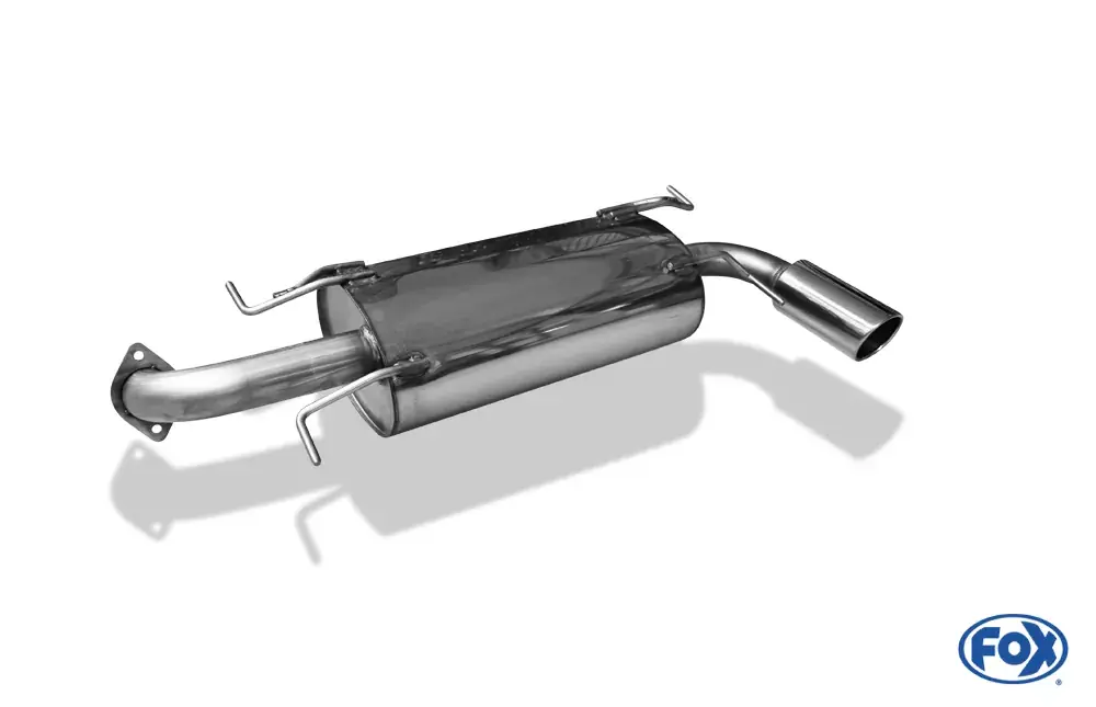 Neu Im Sortiment FOX Endschalldämpfer passend für Subaru Impreza GHD Schrägheck - 1x100 Typ 16