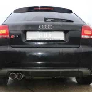 Endschalldämpfer passend für Audi S3 8P – 2x90 Typ 25 Edelstahl Zertifiziert