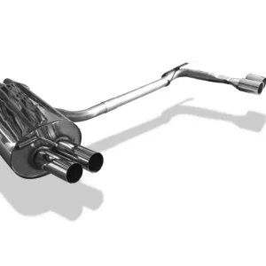 Rabatt FOX Endschalldämpfer passend für BMW E46 330d / 330xd – zweiflutig 2x70 Typ 10 rechts/links