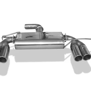 Begrenztes Angebot FOX Endschalldämpfer passend für Skoda Yeti 5L Frontantrieb 2x80mm rechts/links