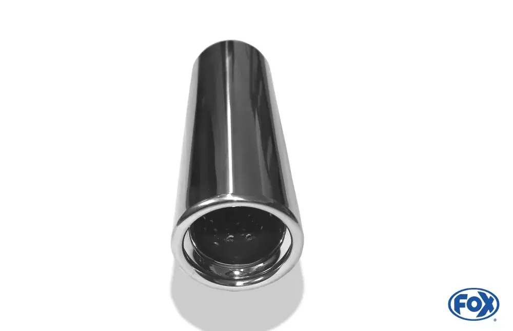 Preis Gesenkt FOX Anschweißendrohr Typ 17 Ø 76 mm Edelstahl mit Absorber