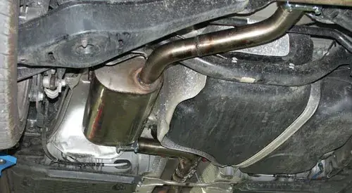 Versand Am Gleichen Tag FOX Mittelschalldämpfer passend für VW Eos 1F