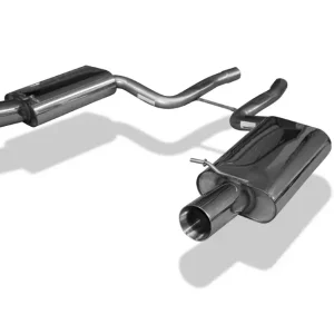 Versand Am Gleichen Tag FOX Endschalldämpfer passend für Audi S4 B6 4.2l 253kW - 1x100 Typ 24 rechts/links