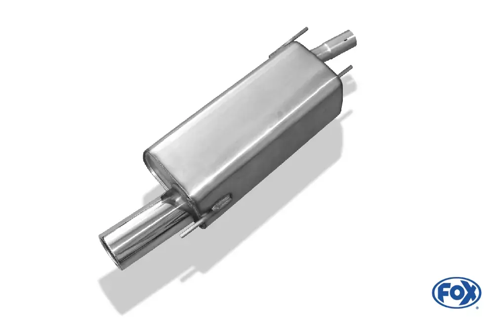 FOX Endschalldämpfer passend für Ford Fiesta JAS/JBS – 1x90 Typ 13 Begrenztes Angebot