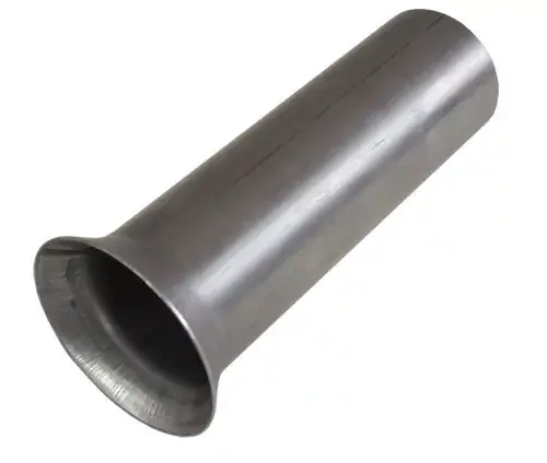 Saisonangebot FOX UNI-Tulpe Ø63mm Edelstahl Rohr 150mm lang – einseitig aufgetulpt