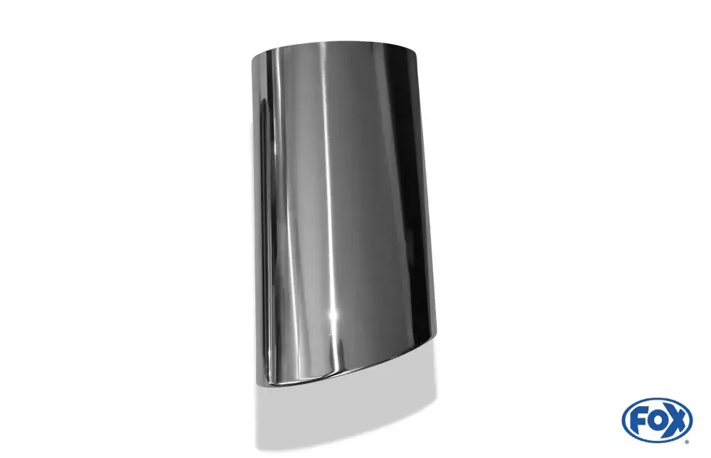 Super-Preis FOX Anschweißendrohr Typ 38 Edelstahl Endrohr 160x90 mm oval