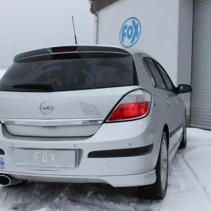Abverkauf FOX Endschalldämpfer passend für Opel Astra H / Astra H GTC Turbo – 115x85 Typ 32