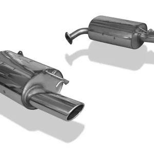 Schneller Versand FOX Endschalldämpfer passend für Lexus GS JZ160 – 115x85 Typ 32
