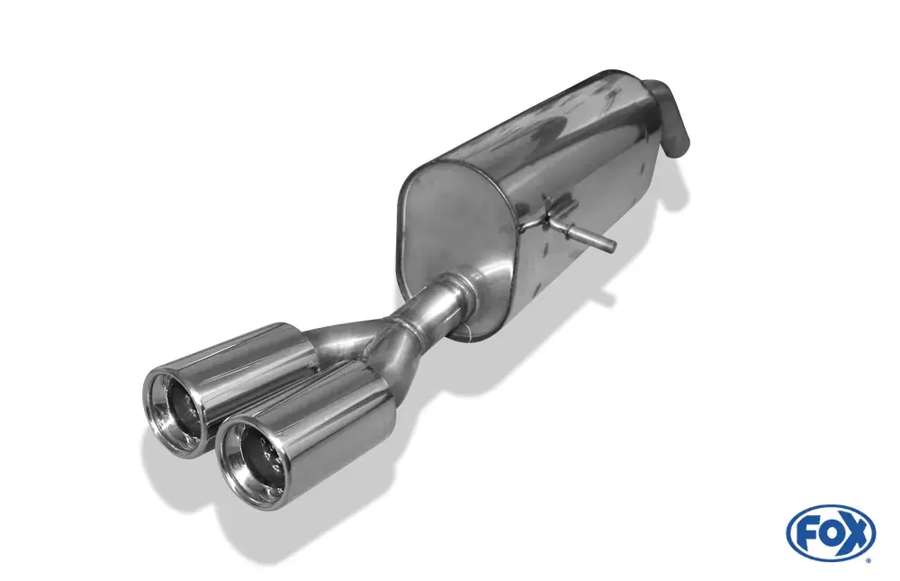 FOX Endschalldämpfer passend für Peugeot 207 SW ab 2007 - 2x80 Typ 13 Preiswert